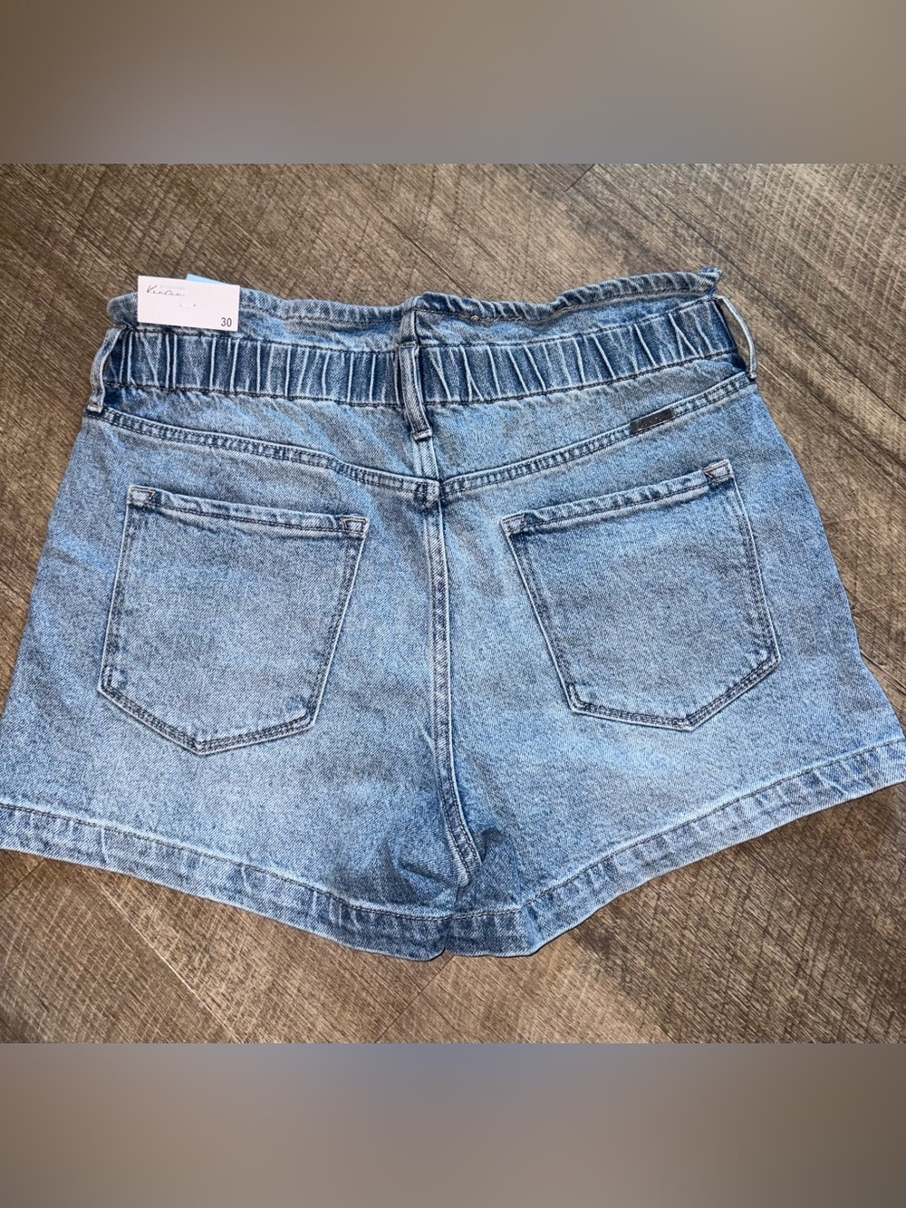KanCan High Rise Jean Short - Picture 3 of 5